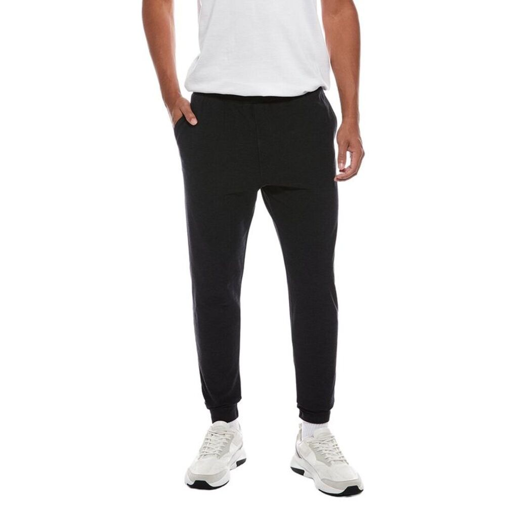 Beyond Yoga Mens  Spacedye Take It Easy Pant, Black